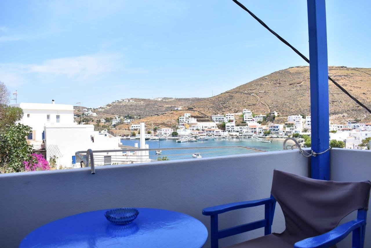 Martinos Studios, Merihas Port Kythnos Exterior foto