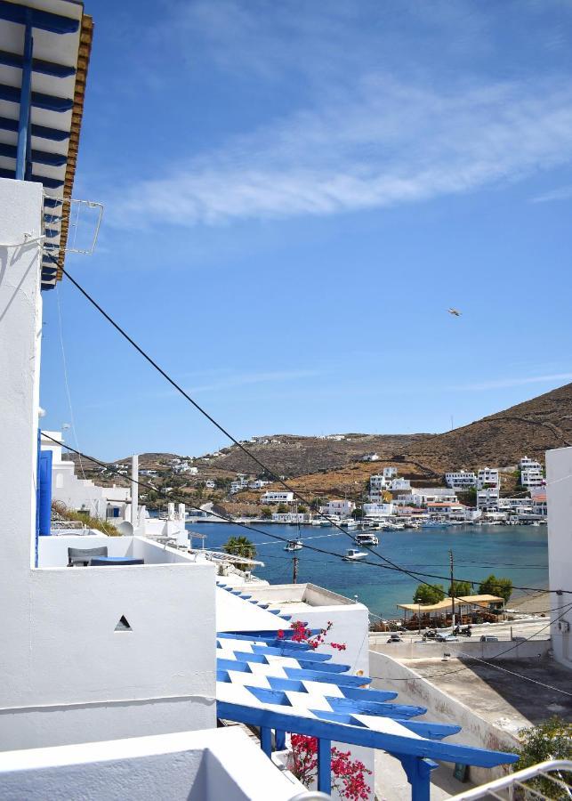 Martinos Studios, Merihas Port Kythnos Exterior foto